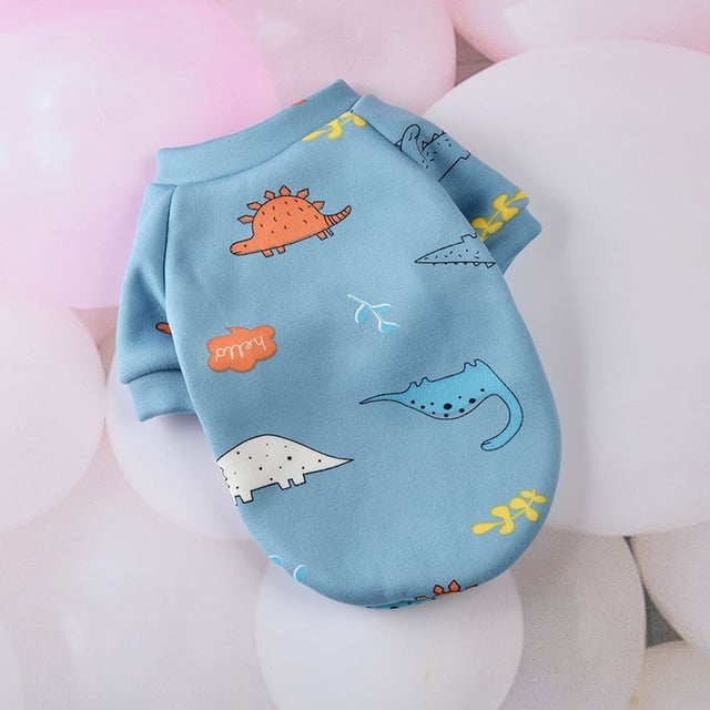 Lindo Estampado Perro Abrigo Suéter Ropa Para Mascotas Invierno Cálido Espesar Terciopelo Mascotas Ropa Cachorro Gato Ropa Cateissary PT002738-13