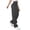 Dark Gray, variant on Women's Plus Size Cargo Pants Spicy Girl High Waisted Wide Leg Pants With Multiple Pockets Casual Work Pants
