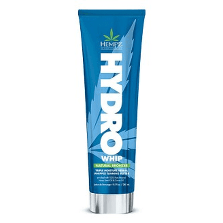 Hempz Hydro Whip Natural Bronzer Triple Moisture Herbal Whipped Tanning Butter Tanning Lotion 9.5oz