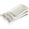 thumbnail image 7 of MyGift Rustic White Wood Nesting Serving Trays with Oval Cutout Handles, Set of 3, 7 of 7