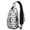 Grey-86, variant on Crossbody Sling Backpack for Women Men Ocean Cute Shark Shoulder Sling Crossbody Casual Chest Bag for Travel Sports Running Hiking