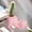 Pink, variant on 1 Bohemian Ceramic Cat-Shaped Planter - Tailless Cat Pot with Striped Oval Design, Lightweight Indoor/Outdoor Flower Pot for Succulents, Cacti, Herbs - Cute Desk or Plant for home