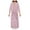 Pink, variant on Ladies Absorbent Quick Drying Short Sleeved Robe Bathrobe