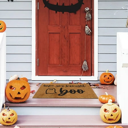 

NAZISHW Flash Deals Halloween Decorative Door Mat Bathroom Living Room Welcome Floor Mat Halloween Door Covers