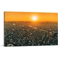 thumbnail image 1 of ARTCANVAS Tokyo Japan Bright Sunset Canvas Art Print - Size: 18" x 12" (0.75" Deep), 1 of 9