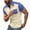 Purple, variant on Mens Breathable Polo Shirts- Lightweight Regular Fit Color Block Short Sleeve Casual Collared Polos With Chest Pocket Green Size 3XL