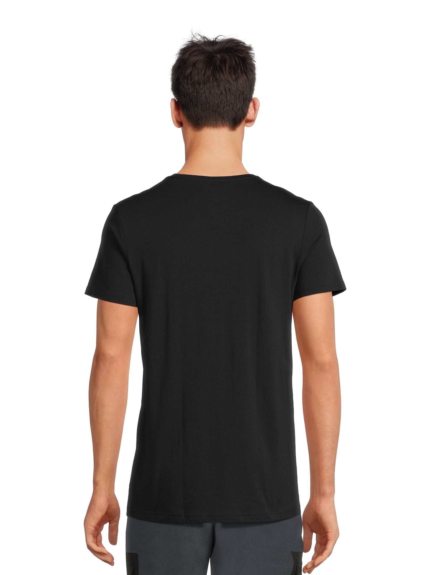 Pair of Thieves Men’s Super Soft Slim Fit Black Crewneck Tees, 2-Pack, Sizes S-3XL