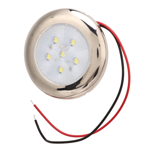 Luz De Cortesía Marina, Ahorro De Energía, Acero Inoxidable 316, IP65, Impermeable, Luz LED De Techo Para RV, Para Caravana