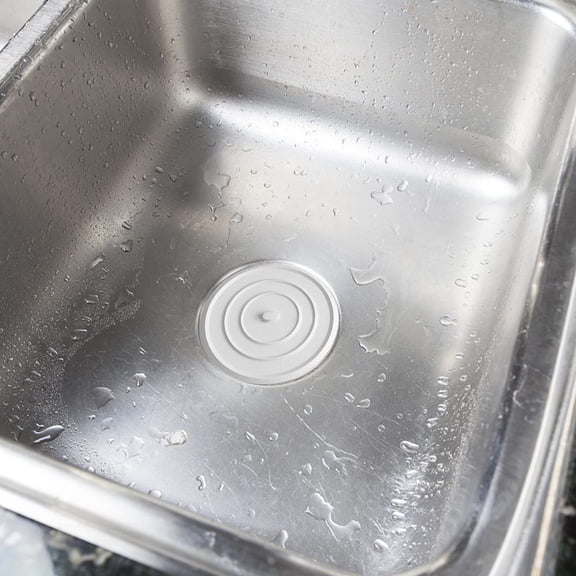 Silicone Sink Stopper, 3.5 Inch, Creates Watertight Seal for Drains, Perfect for Kitchen and Bathroom Sinks