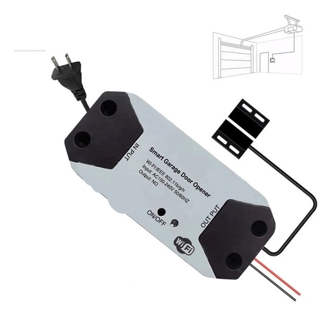 Garage Door Opener WiFi Smart Gate APP Voice Controller Smart Life Remote Control ,More Precise and Stable