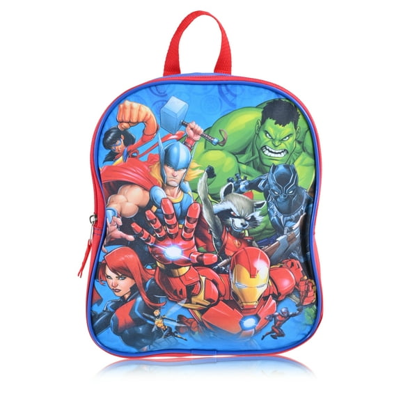 Marvel Universe Avengers Boy's Mini Backpack- Blue