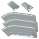 thumbnail image 2 of Bolsas de aluminio Mylar mate resellables con cierre hermético (paquete de 100) para frijoles y frutos secos Los 9x16cm, 2 of 7
