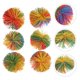 thumbnail image 2 of 6pcs 6cm Colorful Silicone Koosh Ball Bouncing Fluffy Jugging Ball Sensory Fidgets Stress Relief Toy (Random Color), 2 of 5