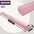 thumbnail image 3 of PRISP Folding Gymnastics Beam for Home Practice; Foam Balance Beam for Kids and Adults, 10FT, Pink, 3 of 6