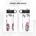 thumbnail image 3 of Lsque Happy Independence Day Gnome Pattern 18oz Sports Insulated Kettle With Straw Insulated Water Bottle Insulated Tumbler For Men Womans Sports Insulated Kettle, 3 of 8