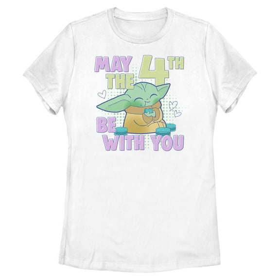 Womens Star Wars: The Mandalorian May The Grogu T Shirt