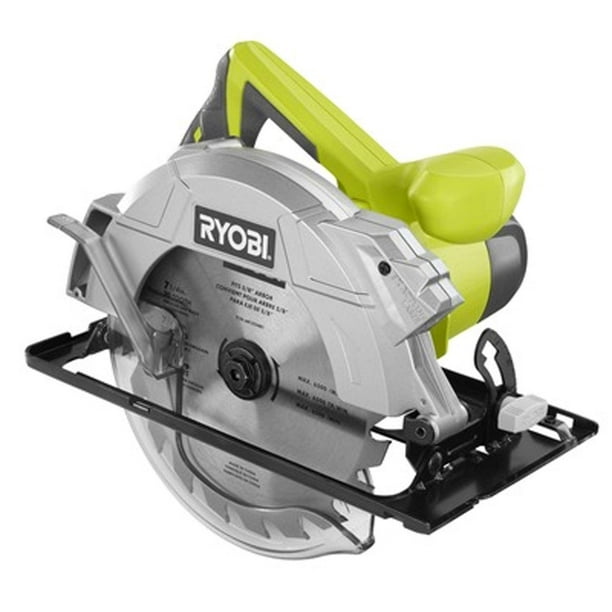 Sierra circular Ryobi CSB135L 14A 7-1/4" con láser ExactLine