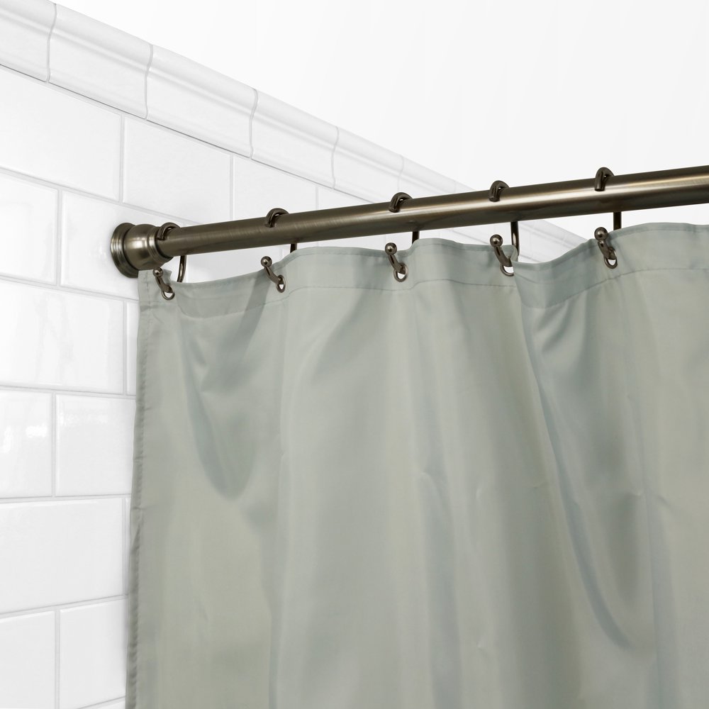 Splash Home Rust Resistant Strong Hold Constant Tension Bathroom