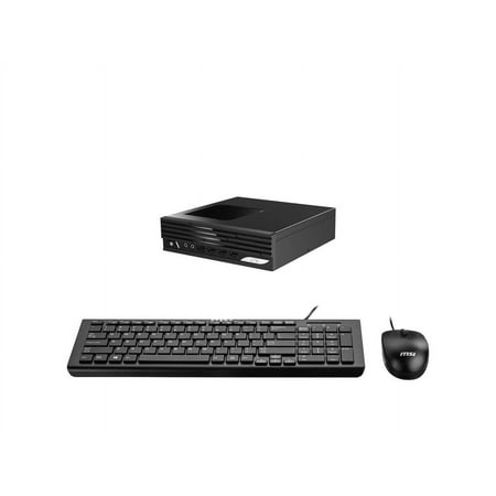 MSI - Pro DP21 Desktop - Intel Core i3-13100 - 8GB Memory - 1TB SSD - Black