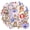 2A-35pcs, variant on 35pcs Playful Animal Stickers Cute Bear Stickers Charming Animal Decals for Luggage Notebook Phone