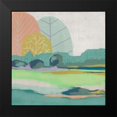 thumbnail image 2 of Zarris, Chariklia 20x20 Black Modern Framed Museum Art Print Titled - Joyland I, 2 of 5