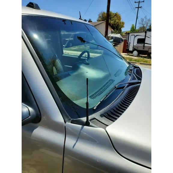 9" Antenna Mast Black Power Rod Radio AM/FM for CHEVROLET SUBURBAN 1988-2006 New