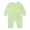 Green, variant on larppty Newborn Baby Jumpsuit Romper, Hospital Outfit for Girls Boys, Toddler One-Piece Shirt Bodysuit with Buttons