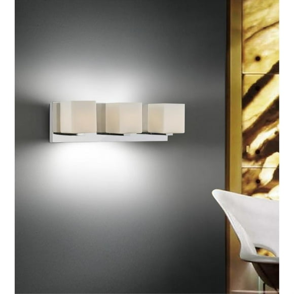 CWI Lighting 3 Light Vanity Light with Satin Nickel finish
