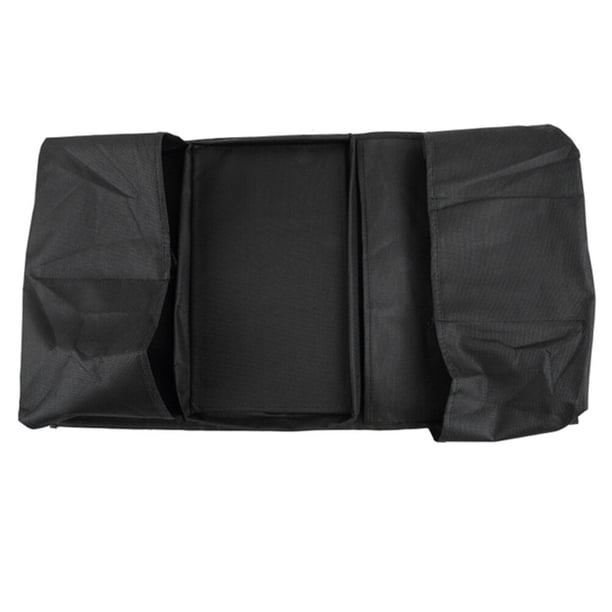 EeaseMX Organizador de 6 bolsillos para reposabrazos de sofá, sillón, bolsa de almacenamiento (negro)