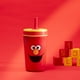 thumbnail image 3 of Zak Designs Sesame Street Kelso Tazas para niños pequeños para viajes o en casa, taza de acero inoxidable con aislamiento al vacío de 12 oz con diseño a prueba de fugas es perfecta para niños (Elmo), 3 of 5