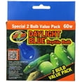 thumbnail image 3 of Zoo Med Daylight Reptile Bulb Blue - 2 count (60 watt), 3 of 4
