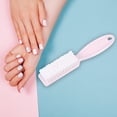 thumbnail image 2 of Limpiador de uñas de 4 piezas, cepillo de uñas, herramientas de limpieza de uñas, cepillo de manicura con mango de plástico, cepillos de pedicura, rosa claro, 2 of 8