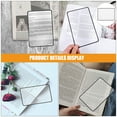 thumbnail image 4 of 2pcs Pvc Magnifying Sheet Bookmark Ultra-Thin Full Page Magnifier Reading Book Page Magnifier Magnifying Sheet For Reading, 4 of 6
