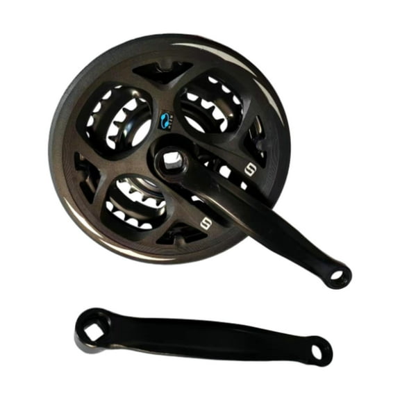 Vsenkes Crankset for Mountain Bike Gears 42-32-24 Repairing Components