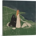 thumbnail image 1 of ARTCANVAS Women on the Seashore 1898 Canvas Art Print by Edvard Munch - Size: 26" x 26" (0.75" Deep), 1 of 9