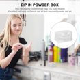 thumbnail image 4 of 6pcs Dip Powder Recycling Tray Nail Dip Container Storage Case Dip Powder Box, 4 of 7
