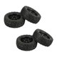 thumbnail image 1 of Neumáticos Llanta Delantera Trasera para Coche RC 1/10 1/14 1/16 Hsp 144001 (4 Piezas), 1 of 9