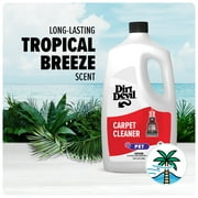 Dirt Devil Pet Carpet Cleaner Solution, Tropical Breeze, for Carpets and Rugs, Removed Pet Stains and Pet Odors, Powerful Cleaning, AD31926, 64 oz.
