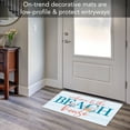 thumbnail image 3 of CounterArt "Beach House Welcome" Indoor/Outdoor Entryway Mat 29.5" by 17.75", 3 of 7