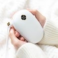 thumbnail image 2 of Calentador de manos reutilizable de 10000 mAh, calentador de manos portátil eléctrico reutilizable de bolsillo USB de recarga rápida, calentador para hombres y mujeres de larga duración hasta kaili Sencillez, 2 of 5