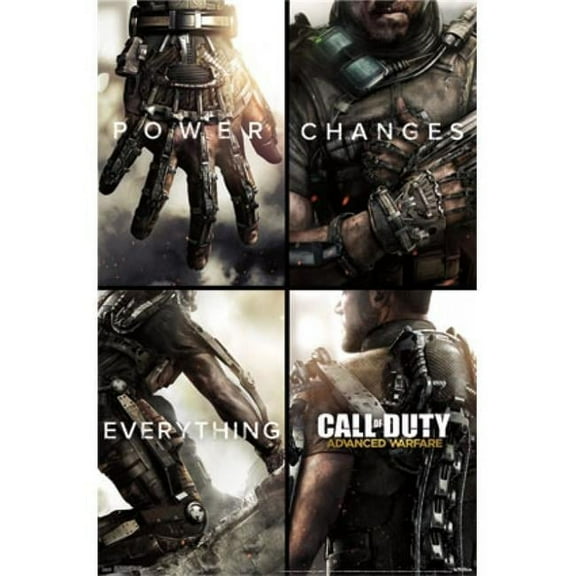Call of Duty - Advanced Warfare - Power Changes Everything Poster Print