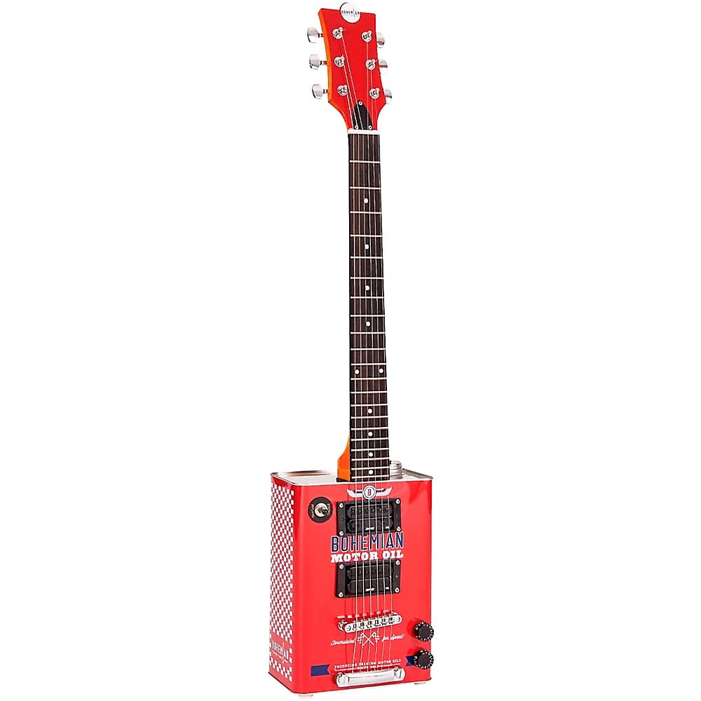 Bohemian Guitars Oil Can Motor Electric Guitar - Walmart.com