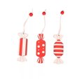 thumbnail image 2 of Naiovety Colgante de de caramelo de 3 piezas, colgador de árbol de Navidad, decoración de pared colorida, adornos colgantes de Navidad Kits de decoración para fiestas Rectángulo, 2 of 6