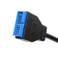 thumbnail image 2 of EcoNesxp Pin connector extension cable 20 cm for ASUS motherboard front panel connector to USB 0 20, 2 of 4