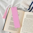 thumbnail image 4 of Kdxio Pink Print Metal Tassel Bookmarks,Perfect Gift for Art Lovers and Bookworms Metal Bookmarks for Women, 4 of 8
