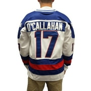 Jack O'Callahan #17 Team USA White Hockey Jersey