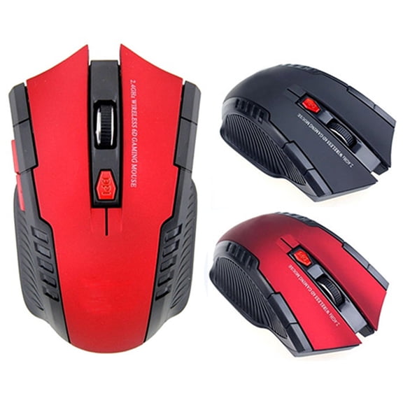Naierhg 2.4Ghz Mini Portable Wireless Optical Gaming Mouse for PC Laptop