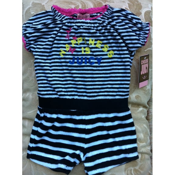Juicy Couture Baby Girl Romper, Size 18-24 Months, Regal