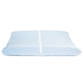 thumbnail image 5 of Munchkin® Soft Textured Infant Changing Pad Covers, Blue/White, Unisex, 2 Pack, 5 of 6
