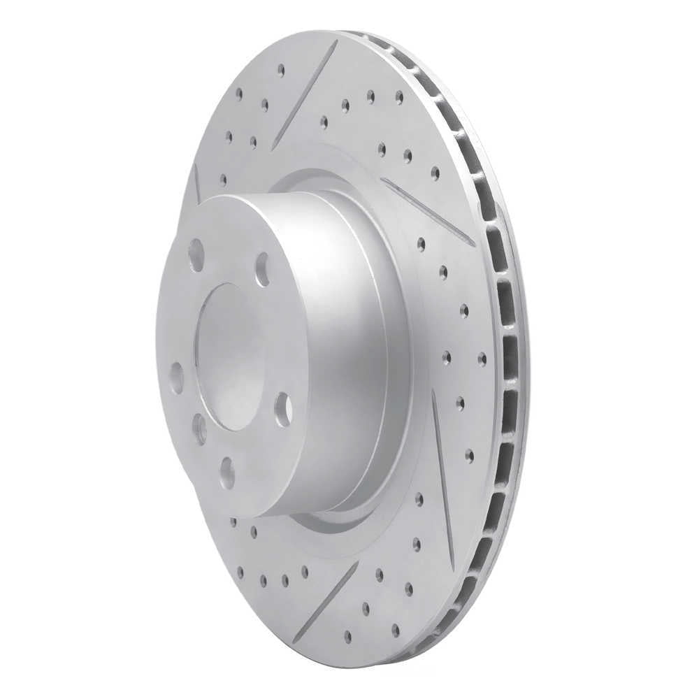 Dynamic Friction Company 830-31152L DFC Geoperformance Rotor - Drilled and Slotted